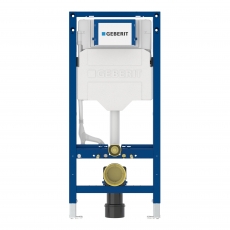 Geberit Sigma WC Toilet Frame 1120mm With 120mm Sigma Cistern Pre-Wall Blue