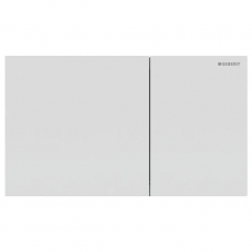 Geberit Sigma70 Dual Flush Plate - Matt White