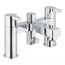 Grohe Lineare Bath Shower Mixer Tap Pillar Mounted - Chrome