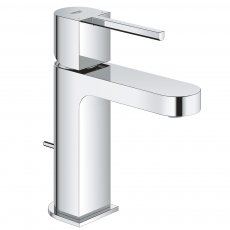 Grohe Plus S-Size Low Pressure Basin Mixer Tap with Pop-Up Waste - Chrome