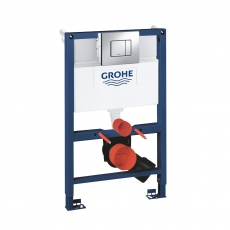 Grohe Rapid SL 3 in 1 WC Toilet Fixing Frame with Cistern and Flush Plate 820mm High