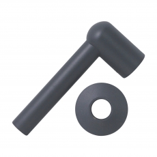 Heatwave Towel Rail Electric Element Cover Basalt Grey