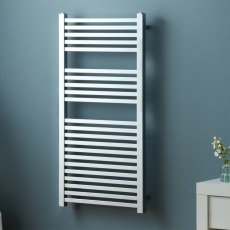 Heatwave Zephyr Szquare Bar Heated Ladder Towel Rail