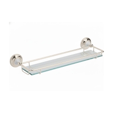 Heritage Clifton Gallery Glass Shelf - Vintage Gold