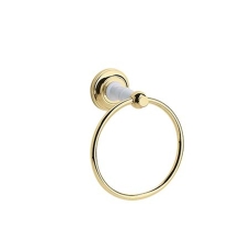 Heritage Clifton Towel Ring - Vintage Gold