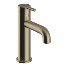 Heritage Dartmouth Basin Mixer Tap - Brushed Brass