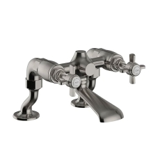 Heritage Dawlish Bath Filler Tap - Brushed Nickel