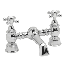 Heritage Hartlebury Bath Filler Tap - Chrome