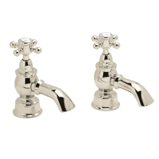 Heritage Hartlebury Bath Taps Pair - Vintage Gold