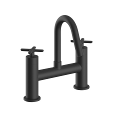 Heritage Salcombe Bath Filler Tap - Matt Black