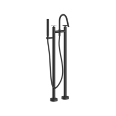 Heritage Salcombe Freestanding Bath Shower Mixer Tap - Matt Black