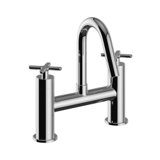 Heritage Salcombe Bath Filler Tap - Chrome