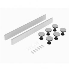 Hudson Reed/Nuie Shower Tray Riser Kit (105mm High) for 700-900mm Square and Rectangular Trays - White