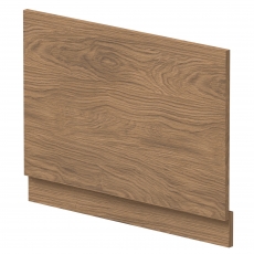 Hudson Reed Bath End Panel 560mm H x 750mm W - Antique Oak