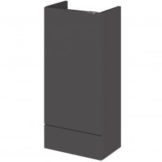 Hudson Reed Fusion Compact Base Unit 400mm Wide - Gloss Grey