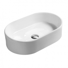 Hudson Reed Vessel Sit-On Countertop Basin 565mm Wide - 0 Tap Hole