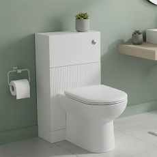 Hudson Reed Fluted 500mm Back-to-Wall WC Unit