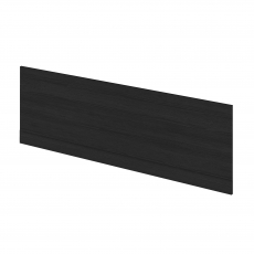 Hudson Reed MFC Straight Bath Front Panel and Plinth 560mm H x 1700mm W - Charcoal Black Woodgrain