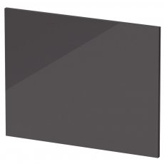 Hudson Reed MFC Square Shower End Bath Panel 540mm H x 700mm W - Gloss Grey