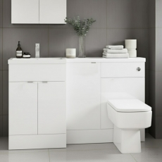 Hudson Reed Fusion 1500mm Combination Vanity and WC Unit