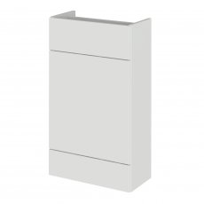 Hudson Reed Fusion Compact WC Unit 500mm Wide - Gloss Grey Mist