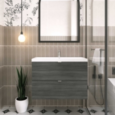 Hudson Reed Fusion 800mm 2-Drawer Wall Hung Vanity Unit