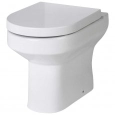 Hudson Reed Harmony Back To Wall Toilet 520mm Projection - Soft Close Seat