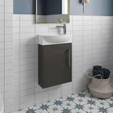 Hudson Reed Juno Compact 440mm 1-Door Wall Hung Vanity Unit