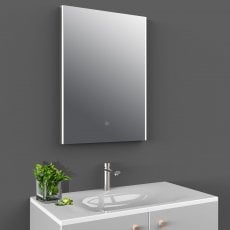 Hudson Reed LED Bathroom Mirror with 21W Bulb 700mm H x 500mm W