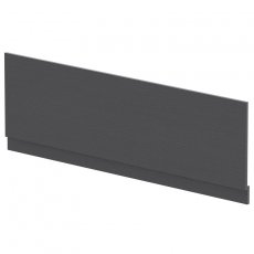 Hudson Reed MFC Straight Bath Front Panel and Plinth 560mm H x 1700mm W - Graphite Grey