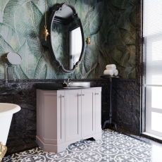 Hudson Reed Old London Angled 1000mm Floor Standing Vanity Unit