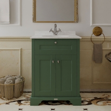 Hudson Reed Old London Marble Top 600mm Floor Standing Vanity Unit
