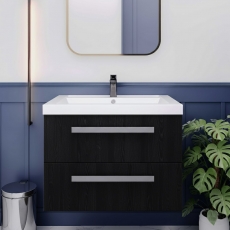 Hudson Reed Quartet 720mm 2-Drawer Wall Hung Vanity Unit