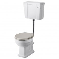 Hudson Reed Richmond Low Level Pan with Lever Cistern - Excluding Seat