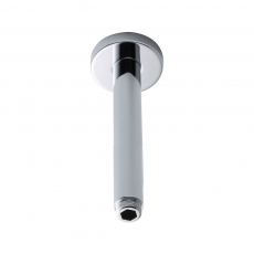 Hudson Reed Round Ceiling-Mounted Arm 310mm Length - Chrome