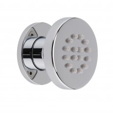 Hudson Reed Round Body Jet 50mm Wide Single - Chrome