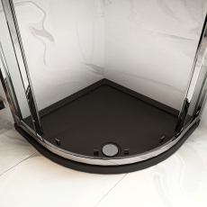 Hudson Reed Quadrant Shower Tray 800mm x 800mm - Slate Grey