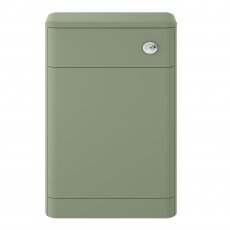 Hudson Reed Solar Back to Wall WC Unit 550mm Wide - Fern Green