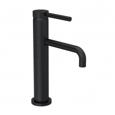 Hudson Reed Tec Tall Basin Mixer Tap - Matt Black