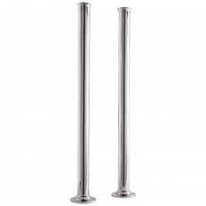 Hudson Reed Traditional Bath Tap Standpipes 660mm x 40mm - Chrome