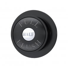 Hudson Reed Traditional Dual Flush Push Button - Black (Optional)
