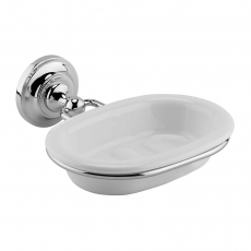 Hudson Reed Traditional Soap Dish - Chrome