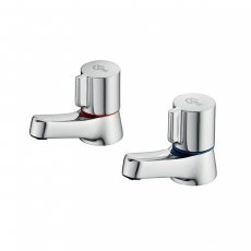 Ideal Standard Alto Basin Pillar Taps Pair Chrome