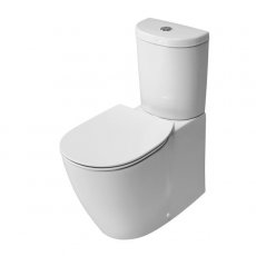Ideal Standard Concept Arc Fully Back to Wall Close Coupled Toilet with Cistern - Soft Close Seat