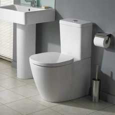 Ideal Standard Concept Cube Back to Wall Close Coupled Toilet (inc Seat)