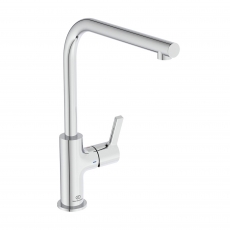 Ideal Standard Gusto L-Shape Kitchen Sink Mixer Tap - Chrome