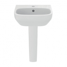 Ideal Standard I.Life A Basin and Full Pedestal 400mm Wide - 1 Tap Hole