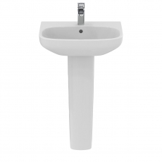 Ideal Standard I.Life A Basin and Full Pedestal 550mm Wide - 1 Tap Hole