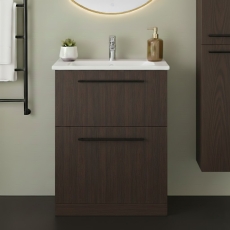 Ideal Standard i.Life A 600mm 2-Drawer Floor Standing Vanity Unit