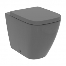 Ideal Standard I.Life B Rimless Back to Wall Toilet Pan Excluding Seat - Gloss Grey